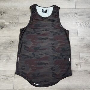 ASRV Mens Camo Training Workout Tank Top Size Small NWOT‎